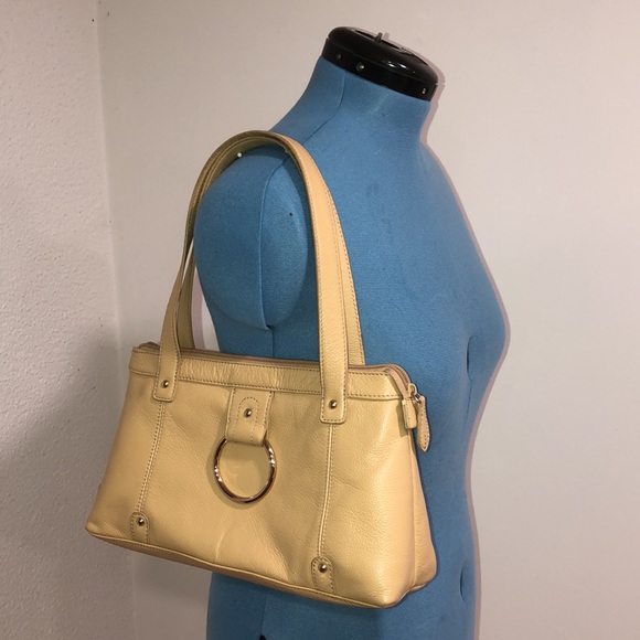 Jones New York camel colored leather handbag EUC - Picture 7 of 7